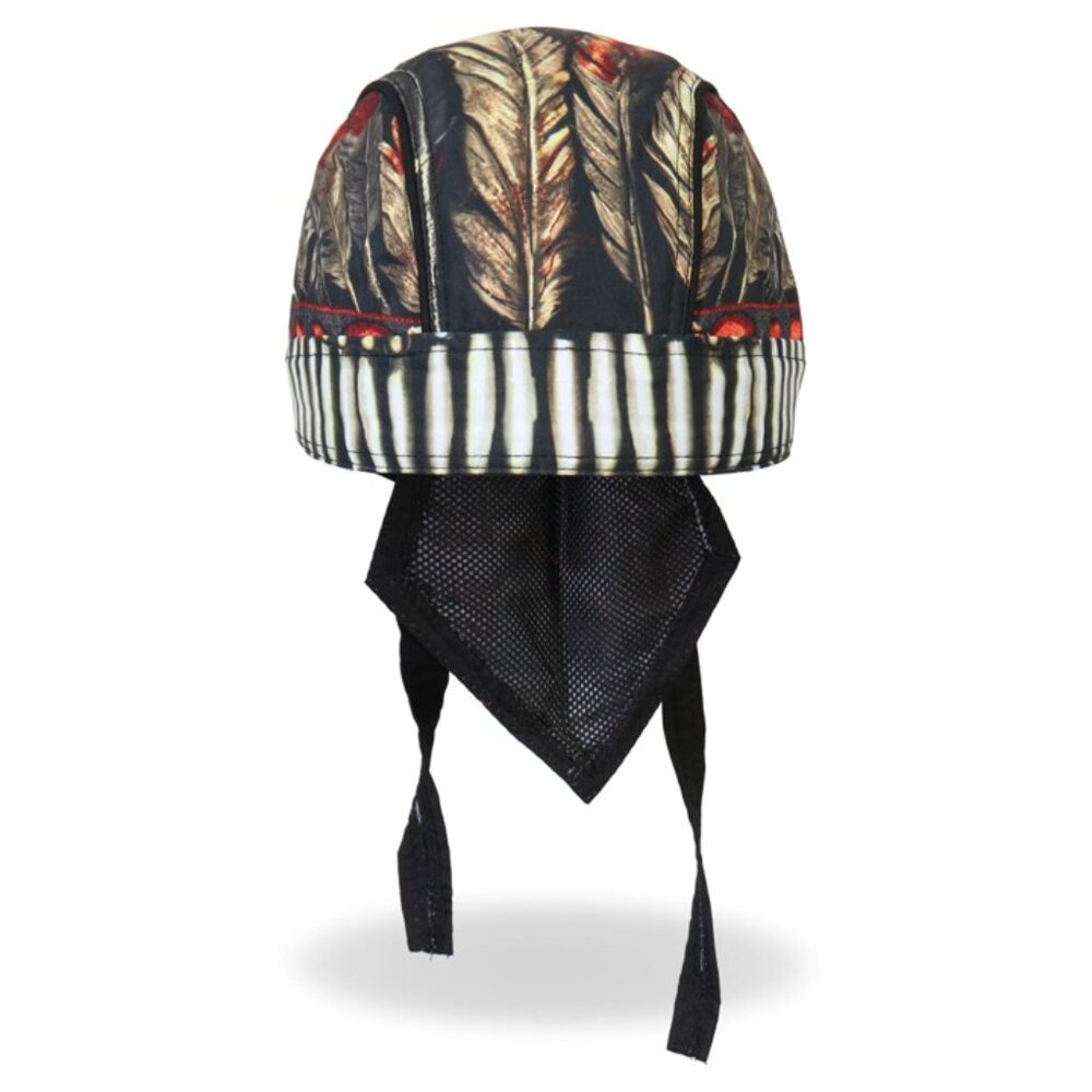 Hot Leathers Native American Headdress Premium Lightweight Headwrap HWH1065 - Picture 4 of 5